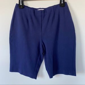 NEW Coldwater Creek Classic Fit Blue Shorts Small